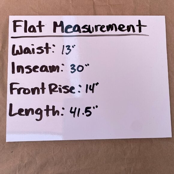 Vintage Maggie Sweet Faux Suede Black Pants w/ Pockets Sz Small - Picture 8 of 8